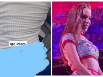 Bofe Spilled sperm on 5 gay men having sex in the bathroom during Anitta's rehearsal in Fortaleza (18+)