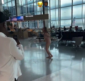 Naked Woman Goes Psycho At Airport Video (FULL VIDEO 18+) Naked Woman Goes Psycho At Airport Video (FULL VIDEO 18+)