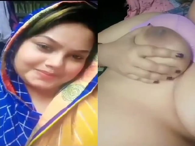 Chubby village aunty showing muskmelon big boobs (FULL VIDEO 18+)