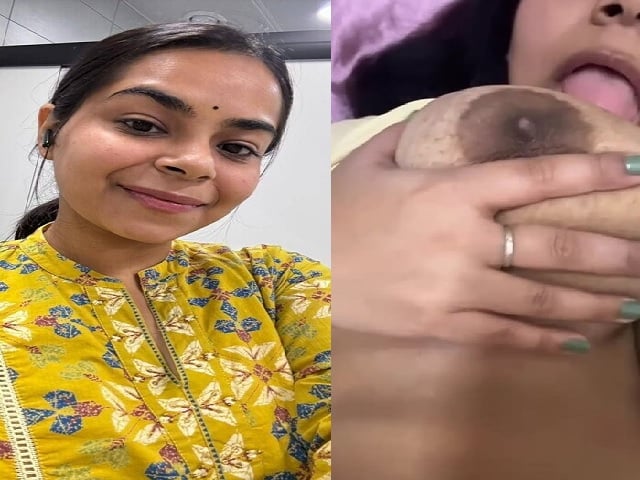 Cute wife kissing and big boobs showing update (FULL VIDEO 18+)