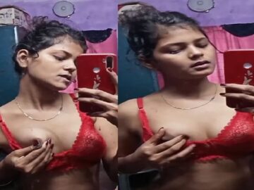Super Indian maal playing with her nipple viral MMS (FULL VIDEO 18+) Super Indian maal playing with her nipple viral MMS